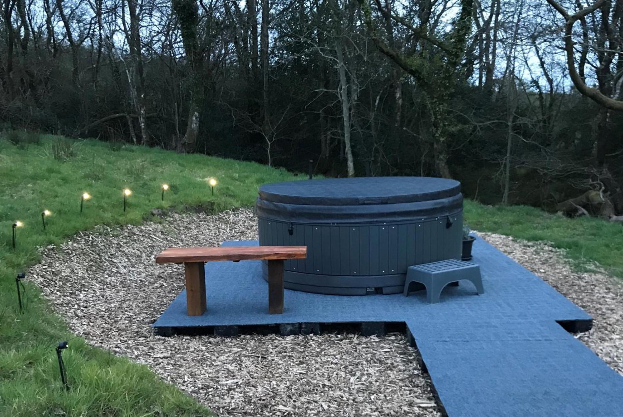 Gilfach Gower Farm Luxury Yurt With Hot Tub Otel Ammanford Dış mekan fotoğraf
