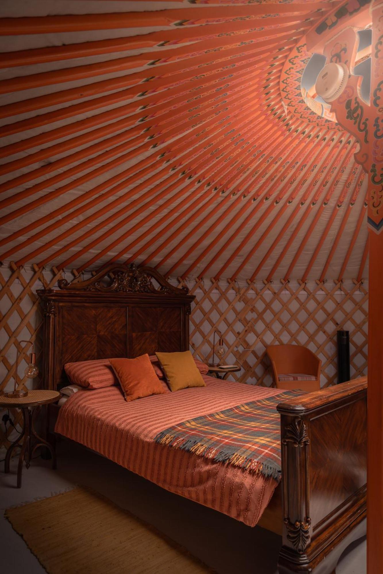 Gilfach Gower Farm Luxury Yurt With Hot Tub Otel Ammanford Dış mekan fotoğraf