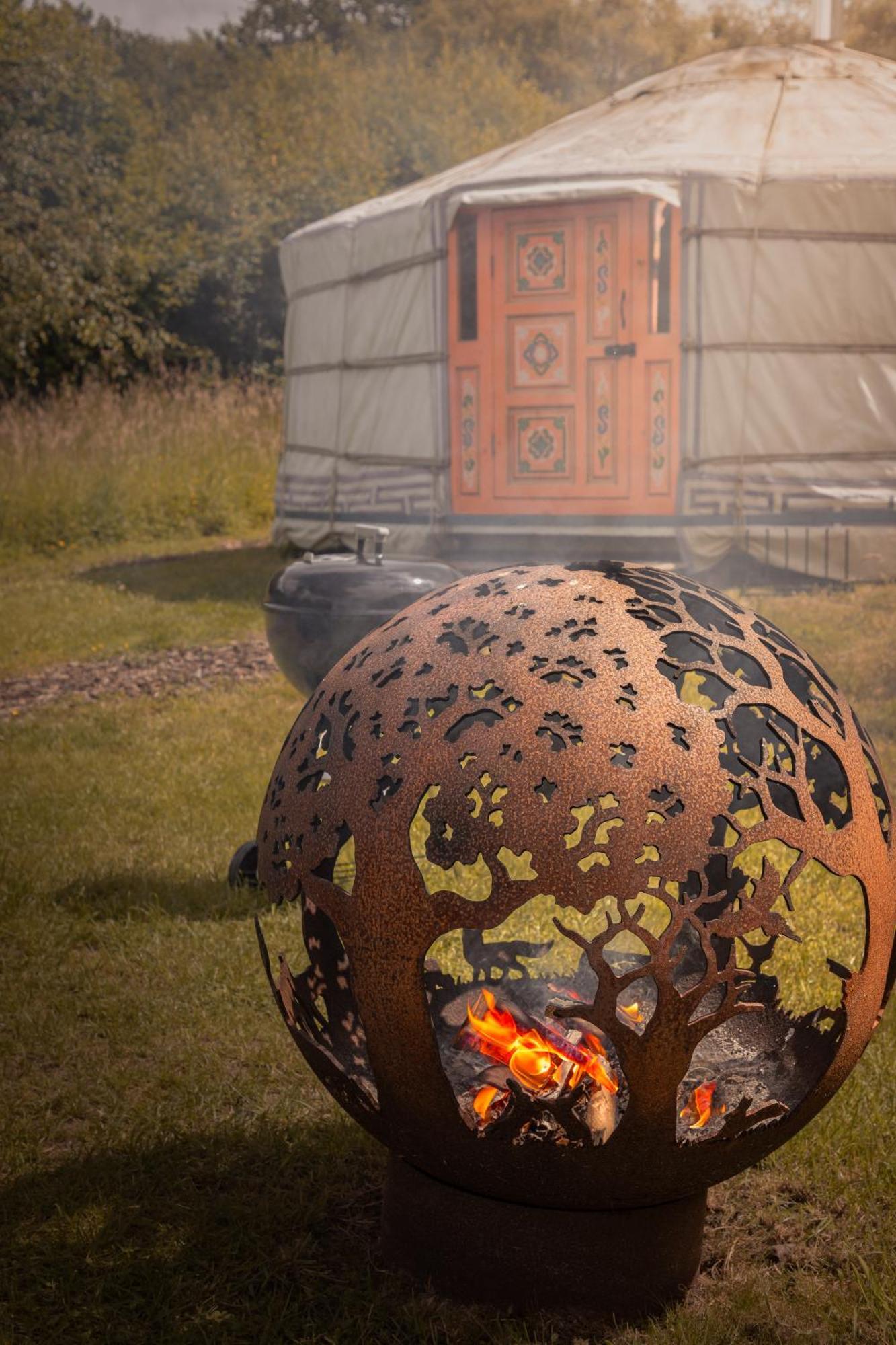 Gilfach Gower Farm Luxury Yurt With Hot Tub Otel Ammanford Dış mekan fotoğraf
